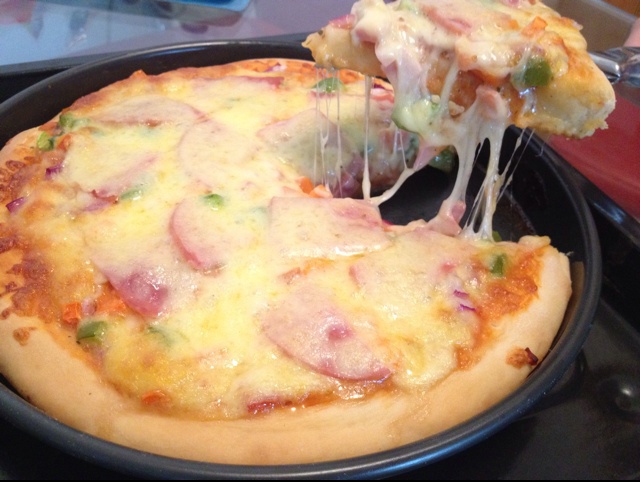 金枪鱼火腿pizza
