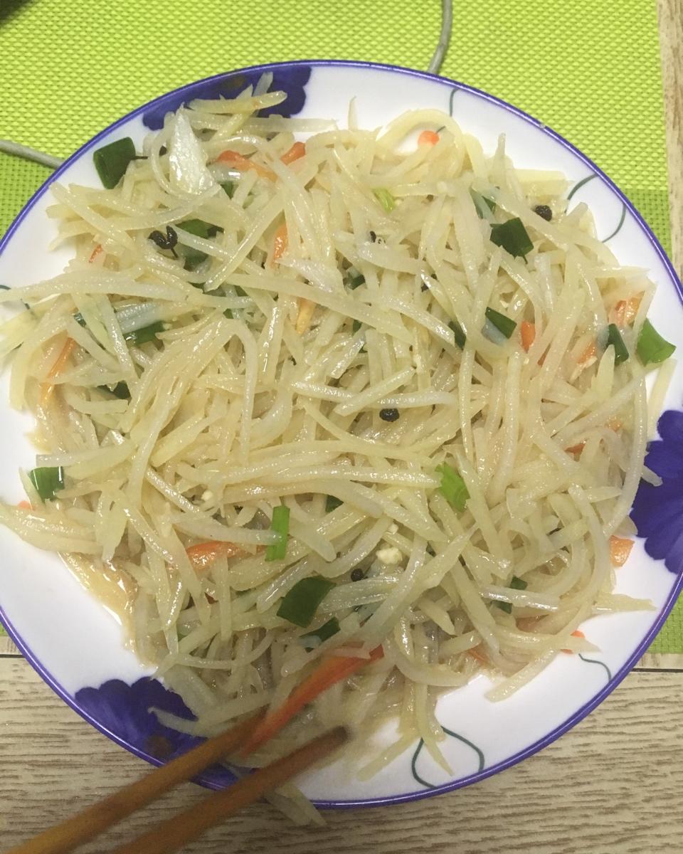 凉拌土豆丝