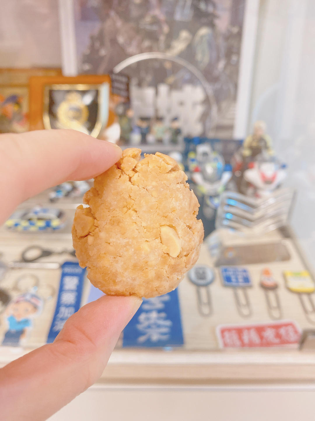 花生酱饼干｜无油少糖版