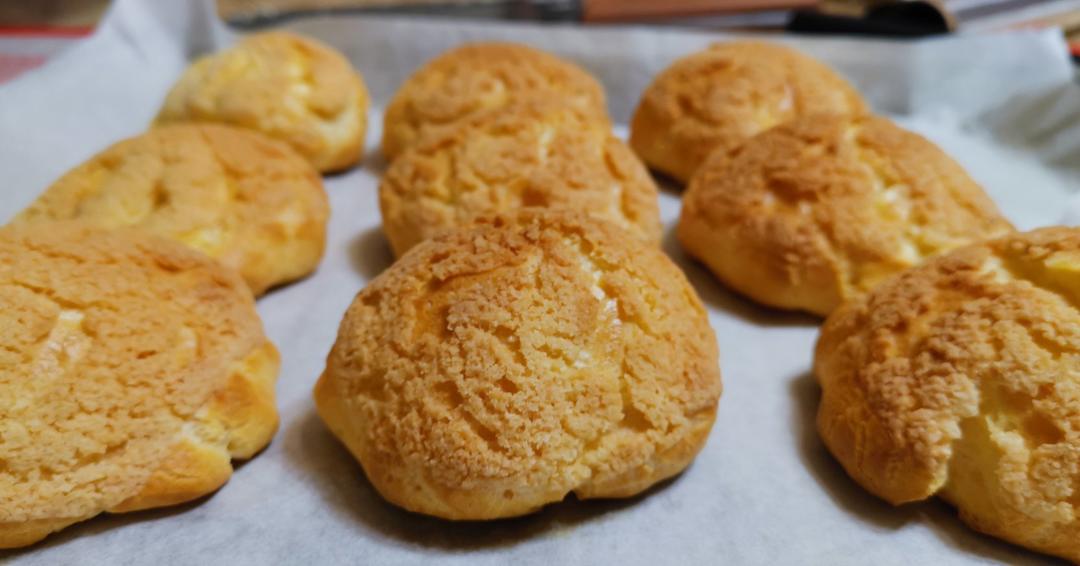 十分美味的酥皮泡芙