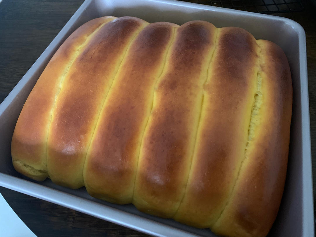 液种南瓜吐司&南瓜排包