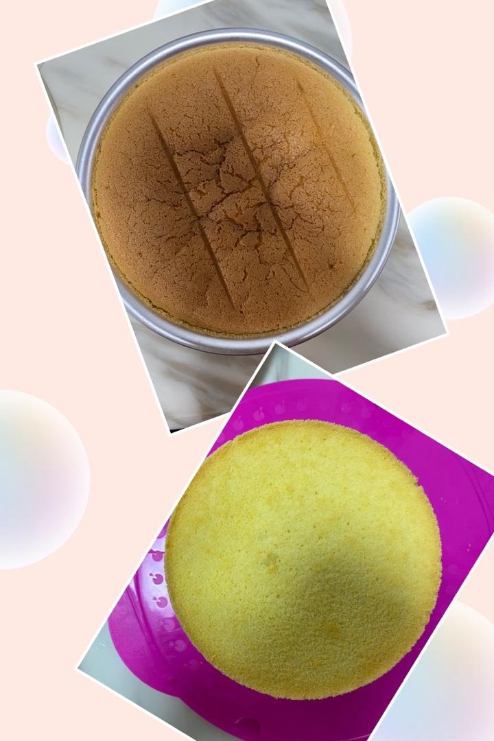 蛋糕卷用的戚风蛋糕