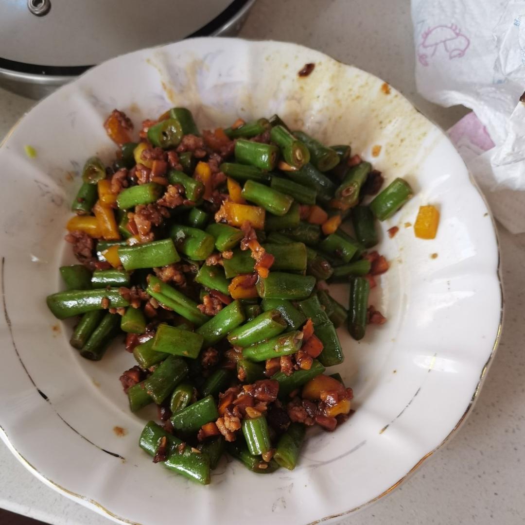 好下饭的肉沫炒四季豆