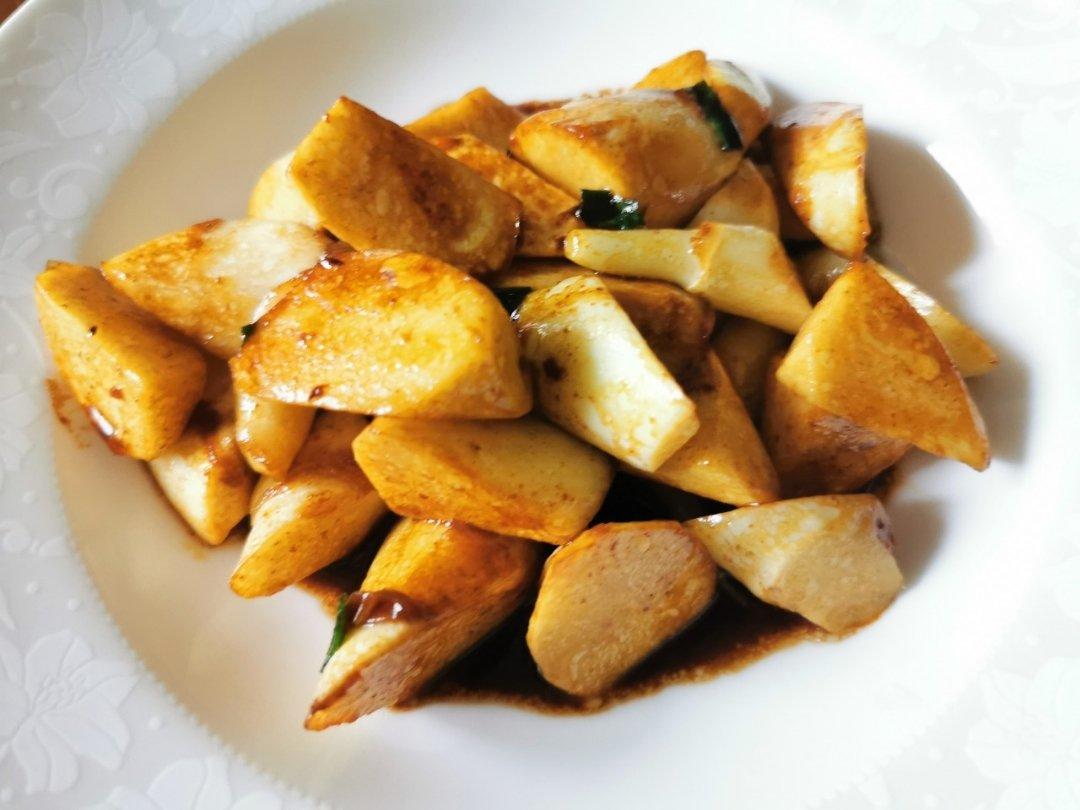 西部丛林做的红烧茭白