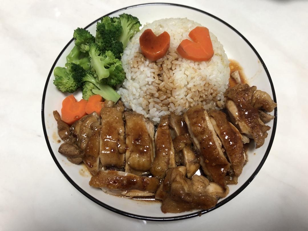 日式照烧鸡排饭