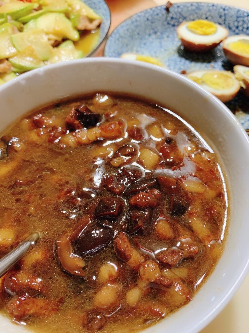 好吃到停不下来的卤肉饭