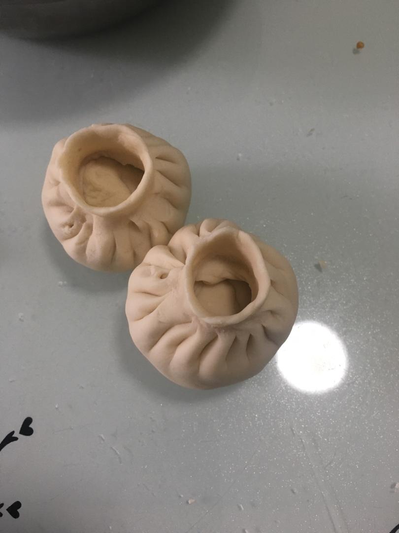 单独的包包子手法，捏包子捏法