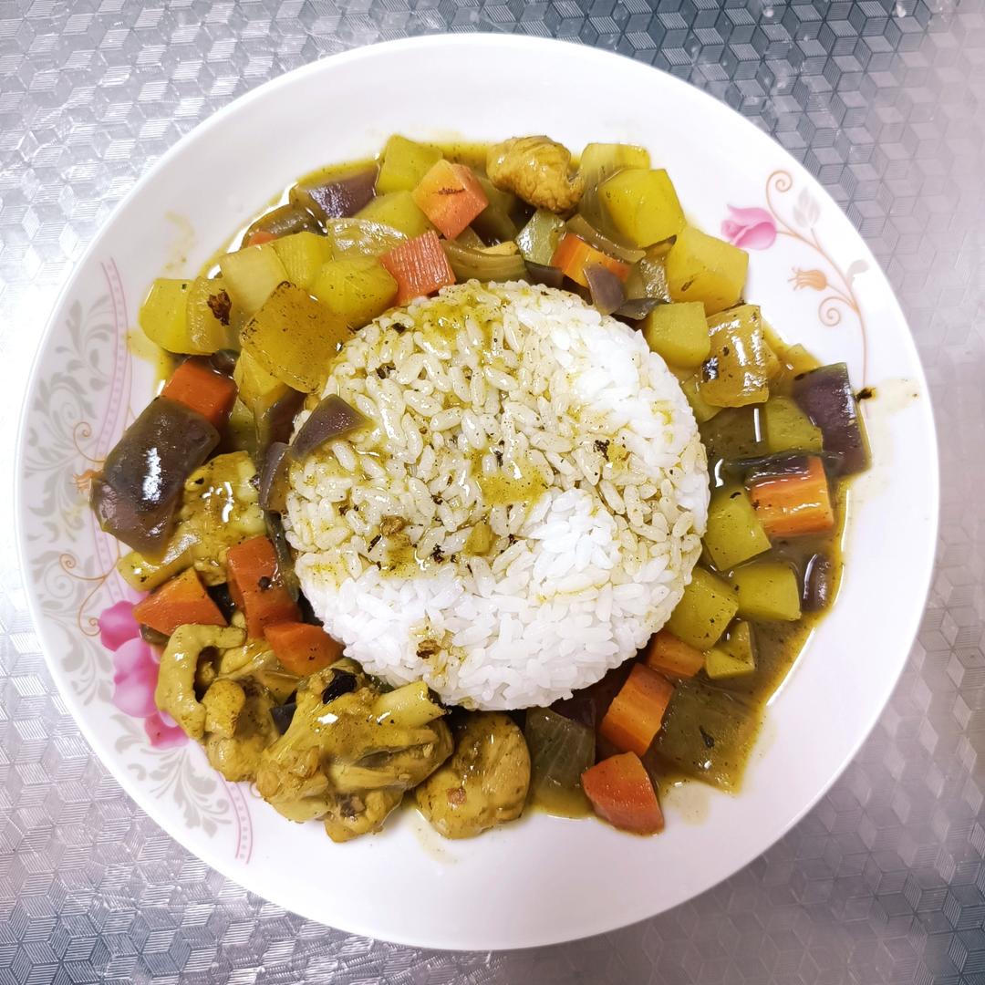 咖喱土豆鸡块