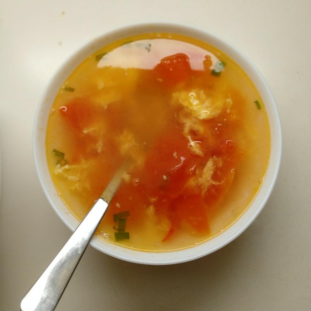 好喝到爆的西红柿鸡蛋汤