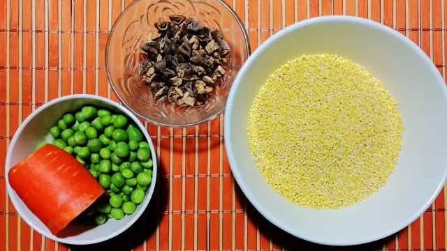 粗粮八宝饭丨小米渣 · 圆满素食的做法 步骤1