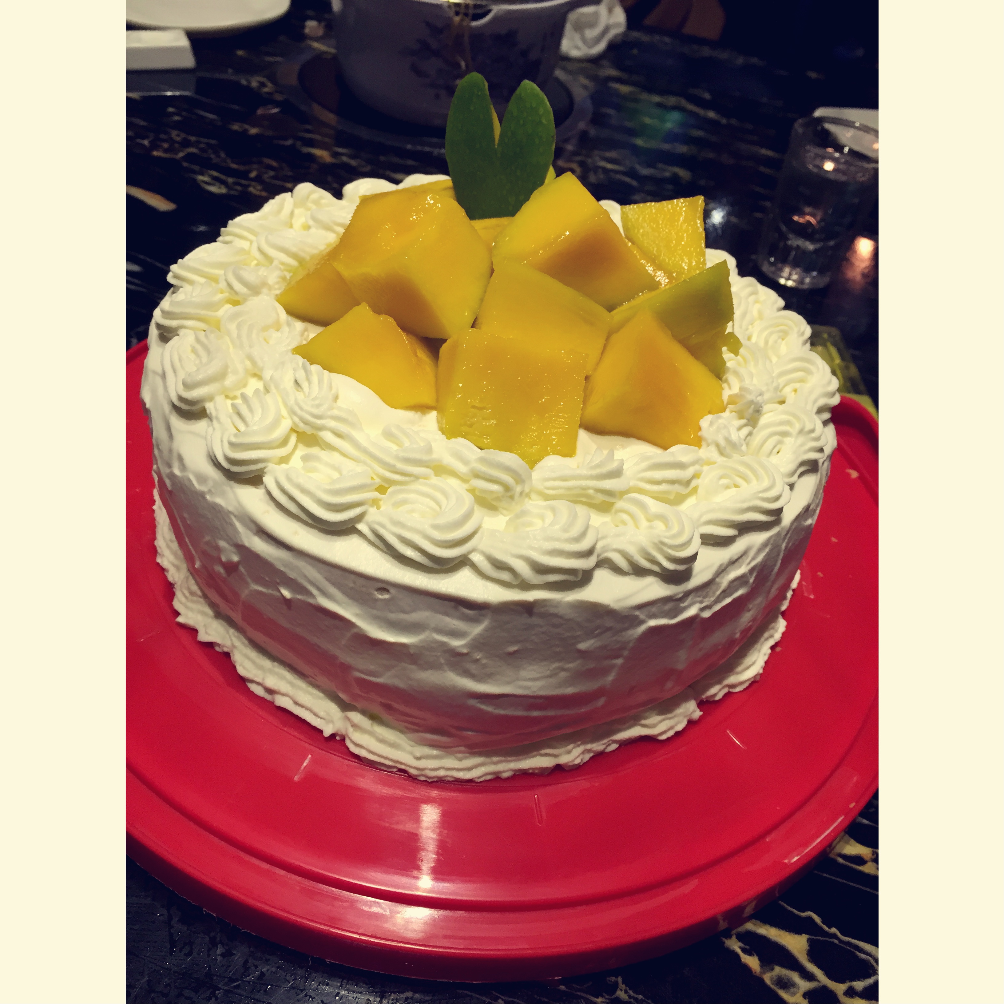 6寸戚风蛋糕（2蛋）