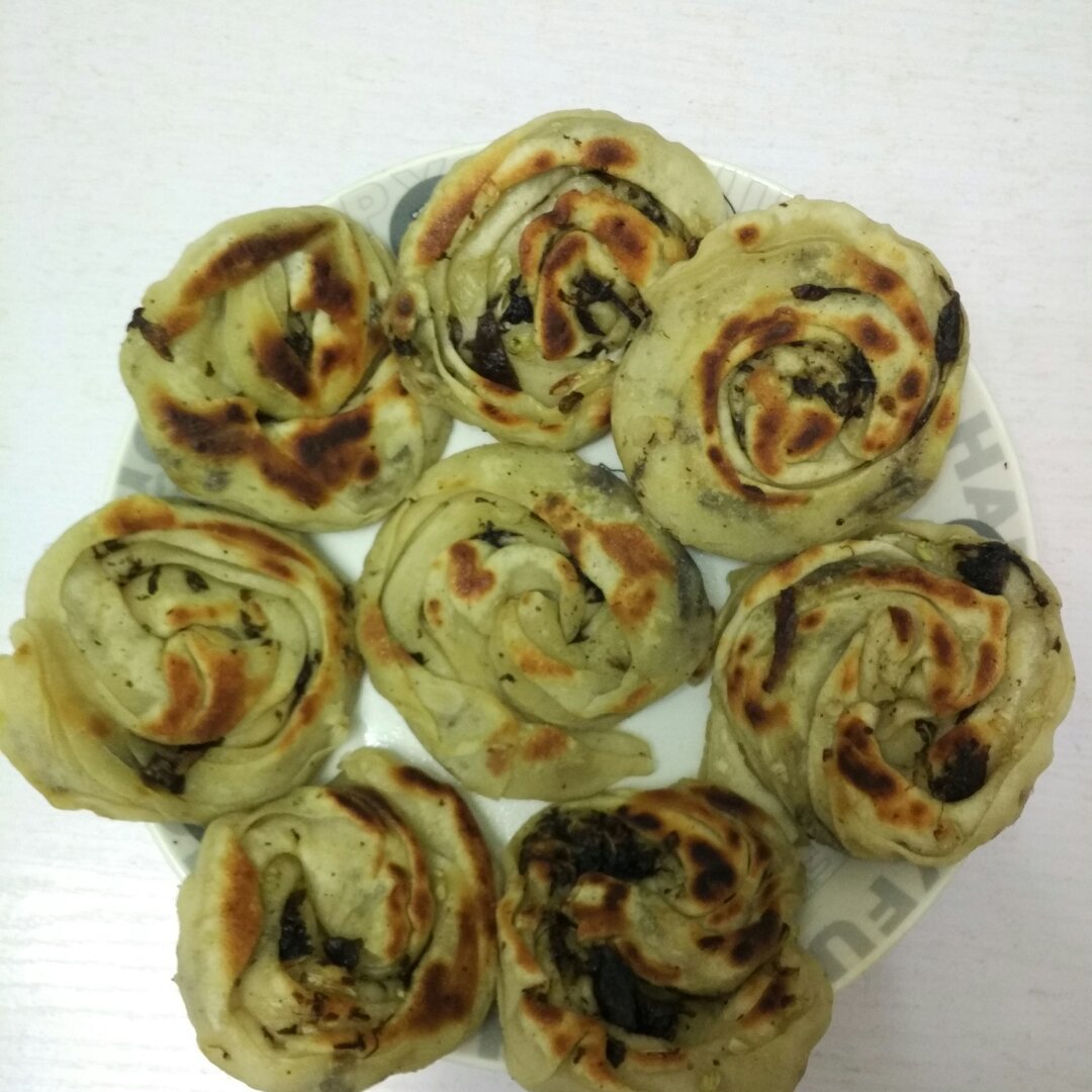 橄榄菜饼