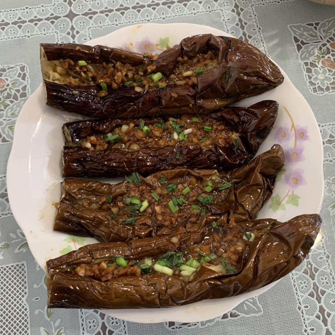 CC招牌菜销魂烤茄子，百吃不厌！