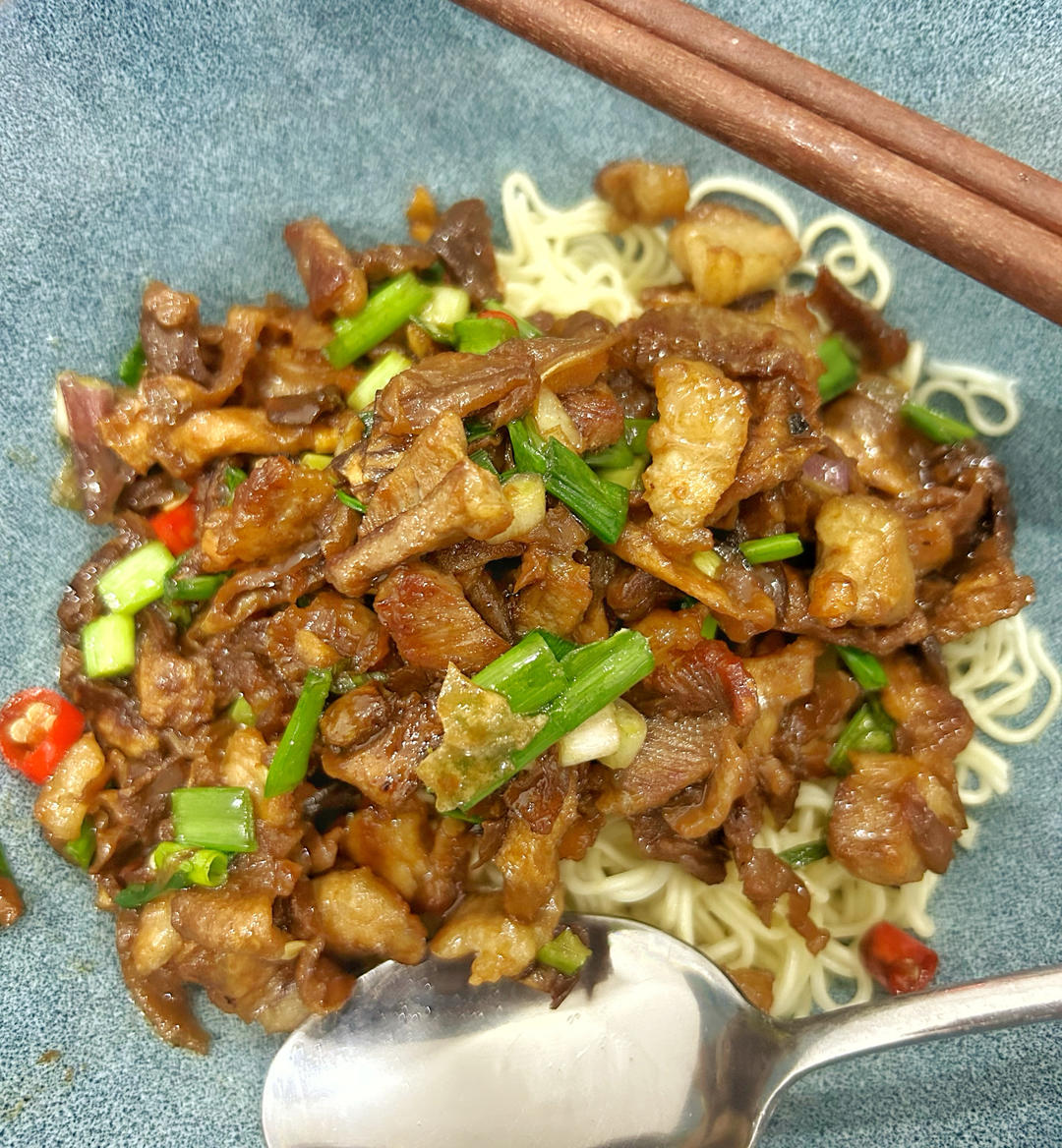 萝卜干炒肉
