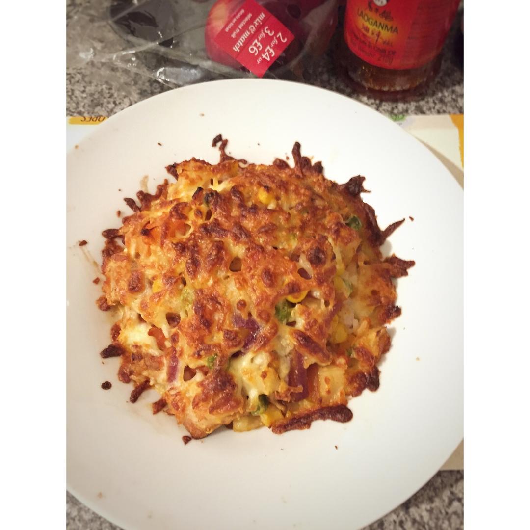 番茄鸡肉浓情焗饭【两人份】