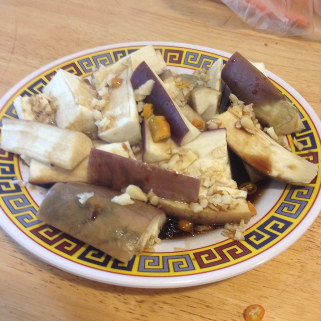 蒜香茄条