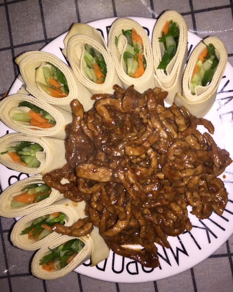 京酱肉丝