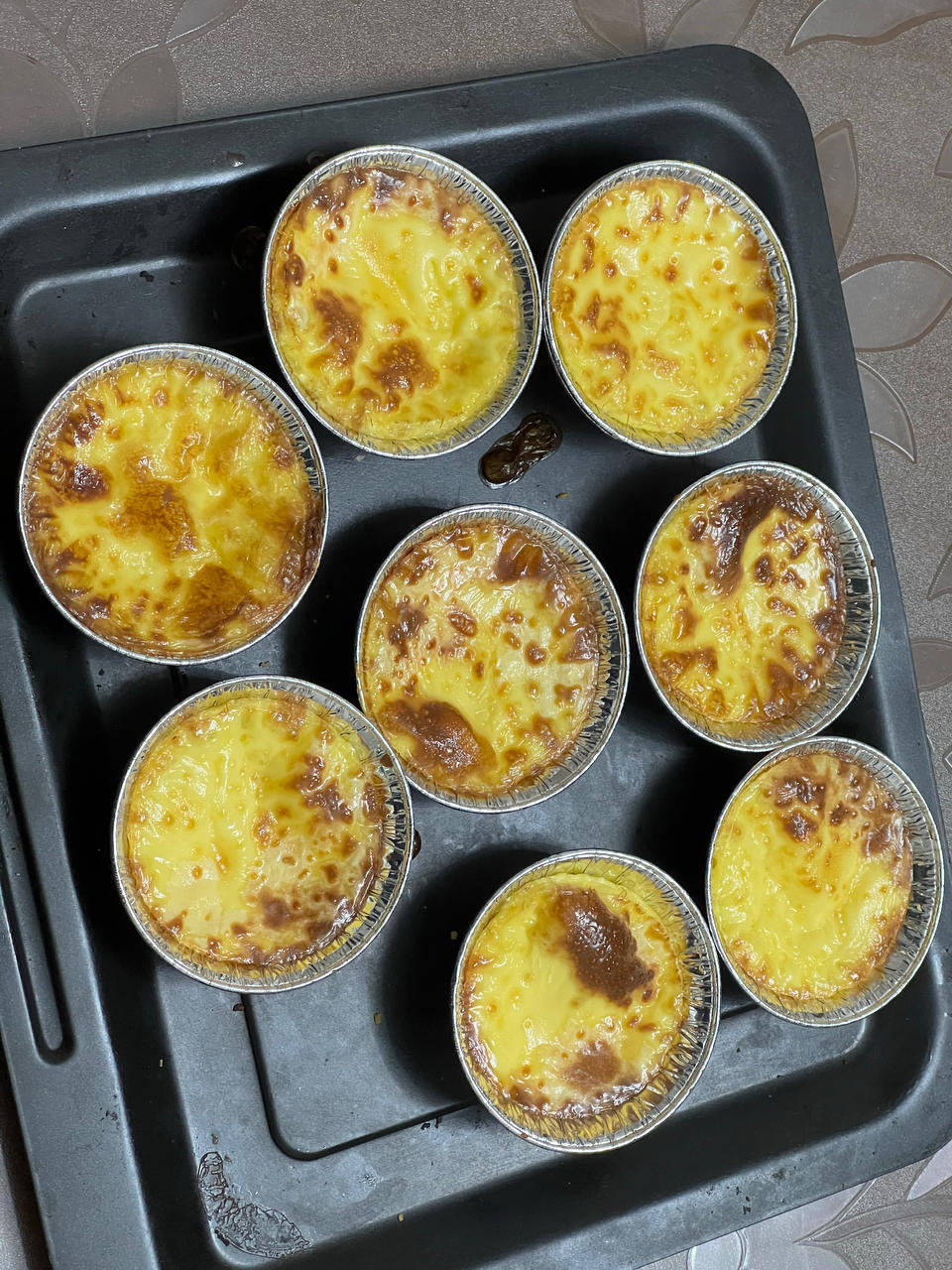 全蛋淡奶油烤布丁