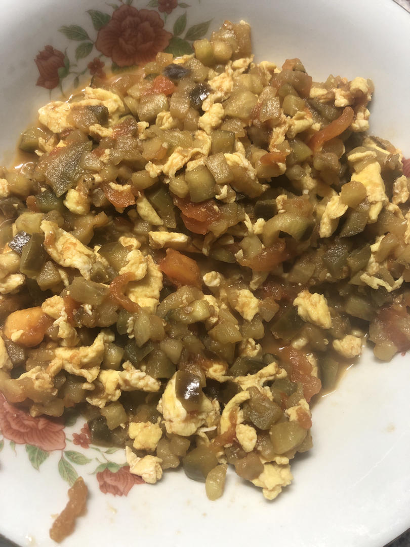 西红柿烧茄子