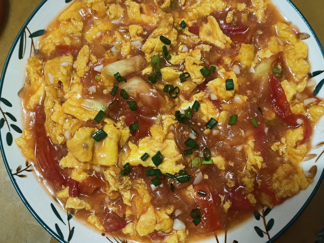 西红柿炒鸡蛋