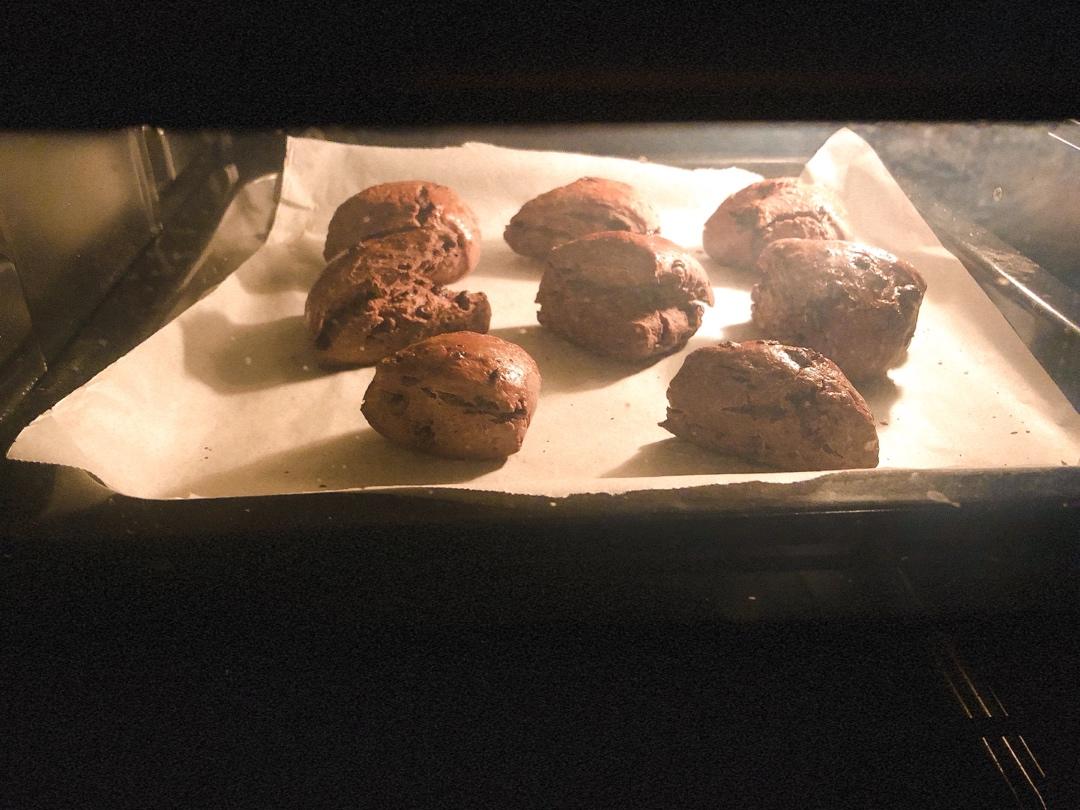 减脂｜比瑞幸司康好吃的快手巧克力司康