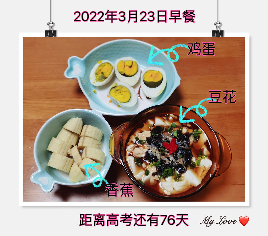 早餐•2022年3月23日