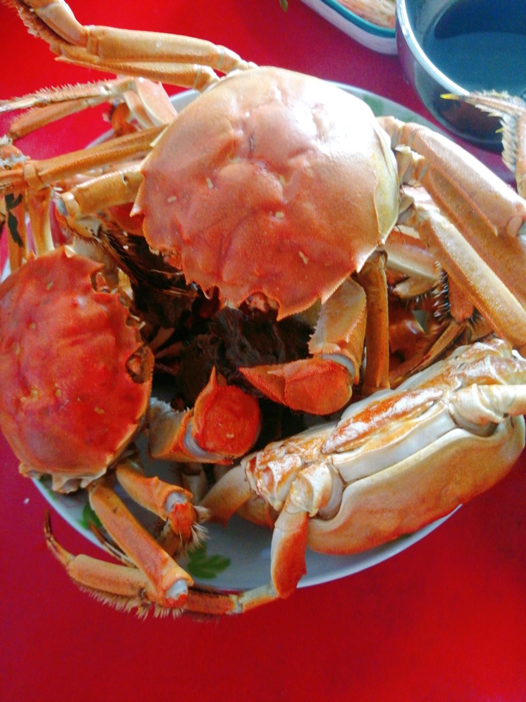 清蒸大闸蟹