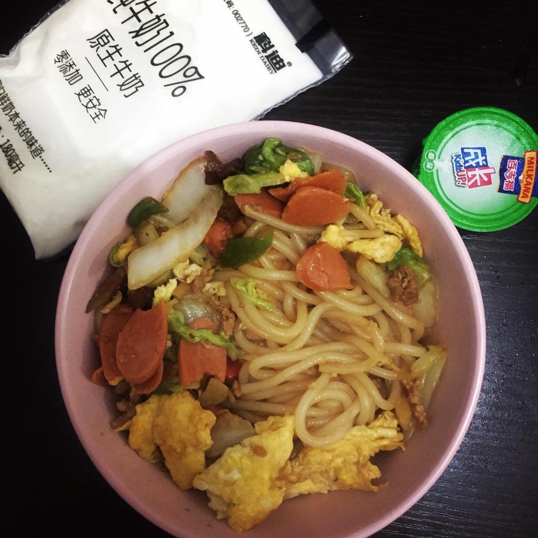 鸡蛋炒米粉