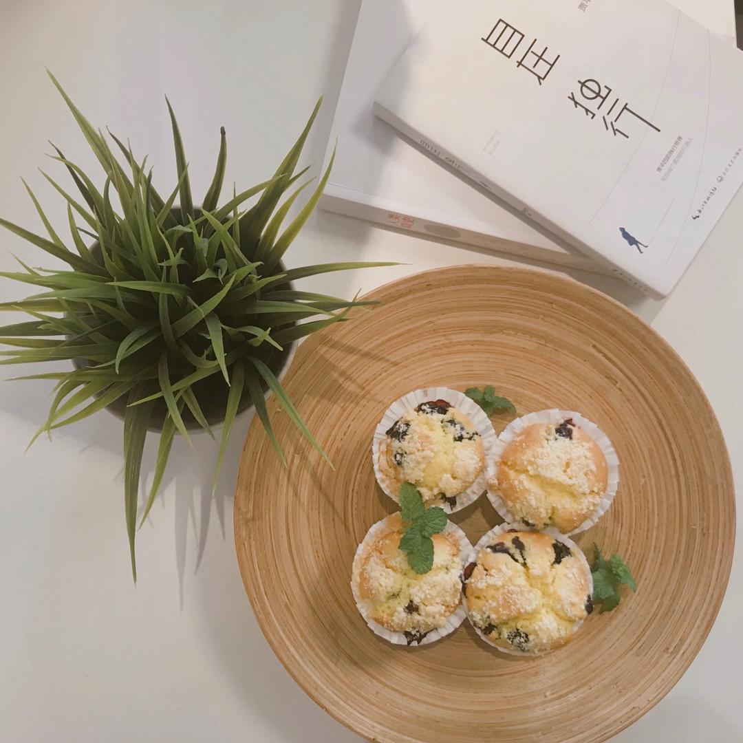 超好吃的蓝莓麦芬