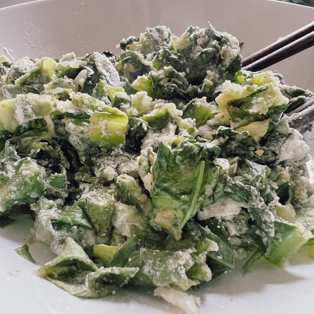 油麦菜麦饭