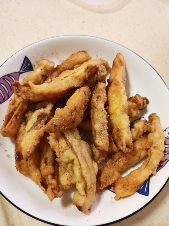 香酥胡椒盐杏鲍菇的做法