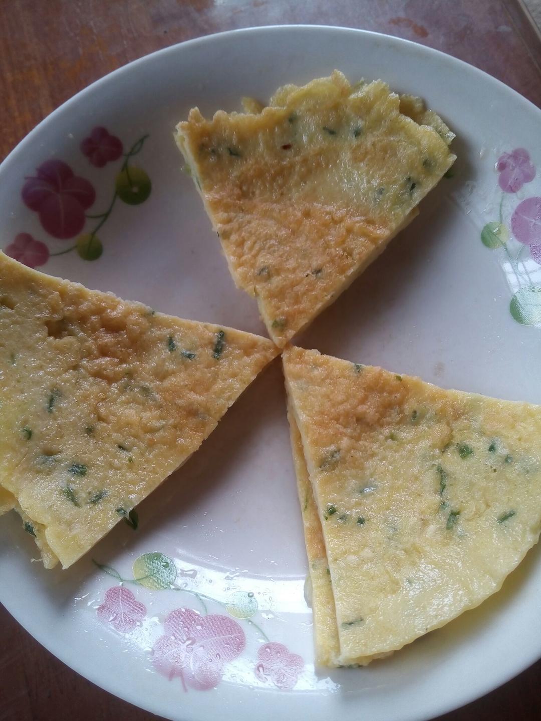 鸡蛋葱油饼                  （更新饼坯保存方法）