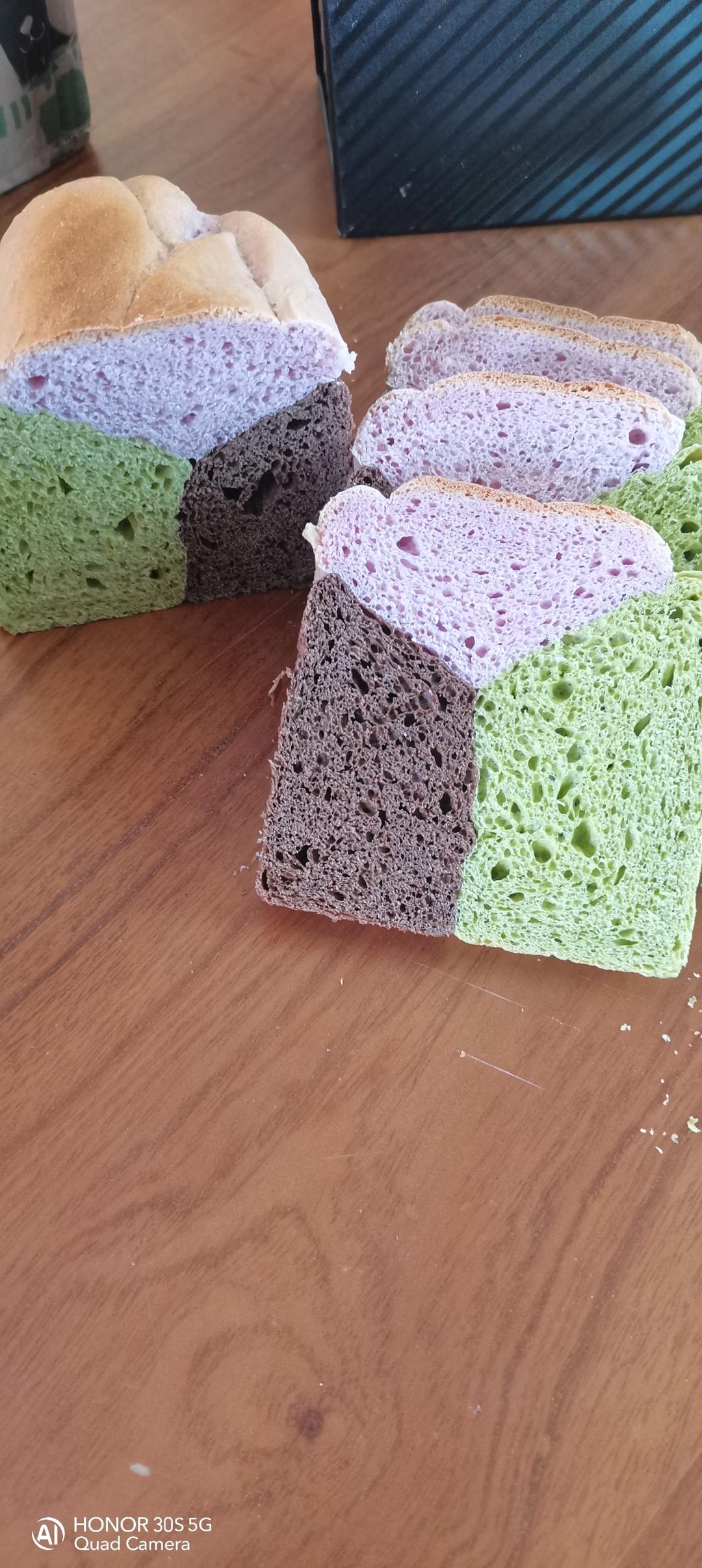 温柔色系🌈彩虹吐司，颜控必做！