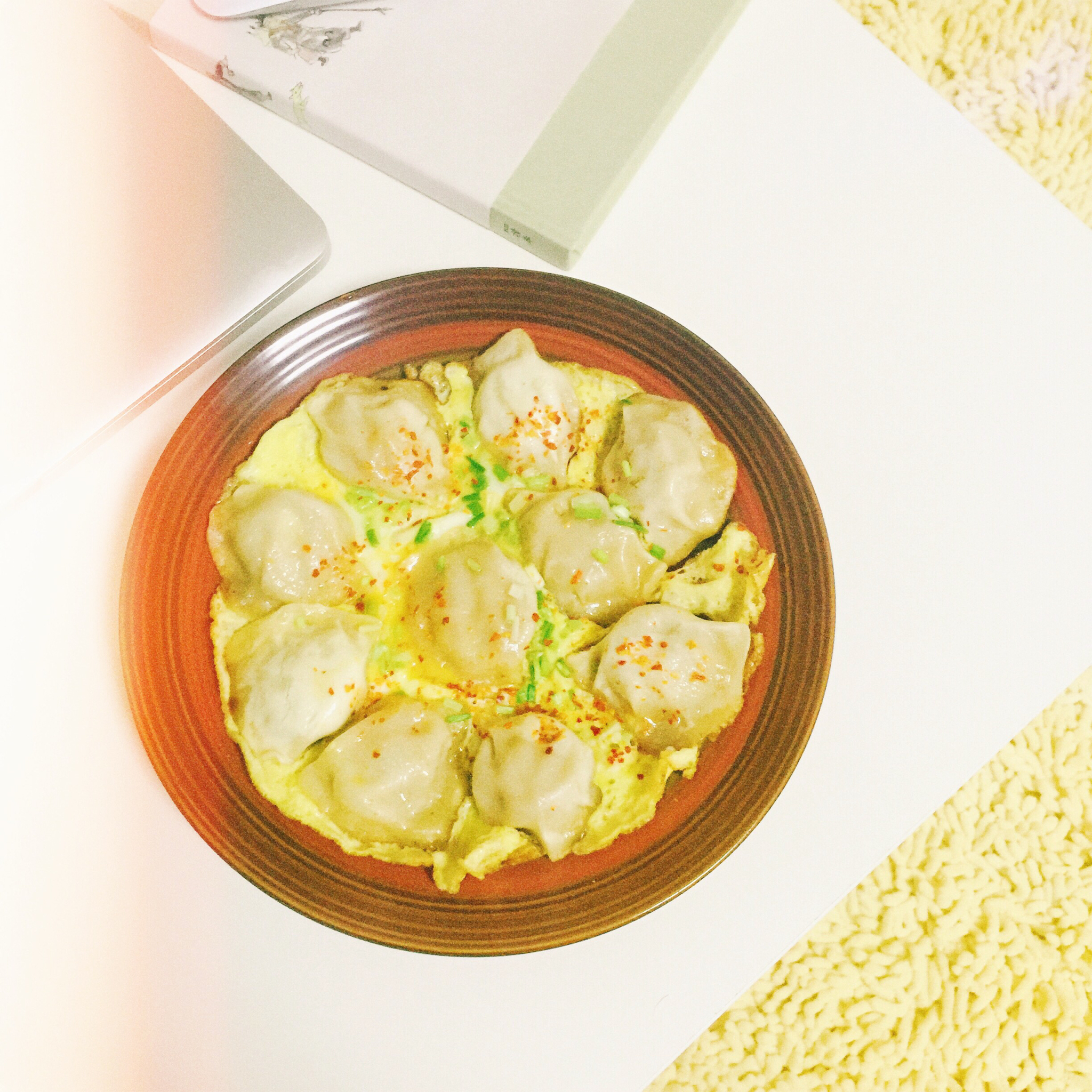 春节必吃的招财饺——【黄金蛋煎饺】