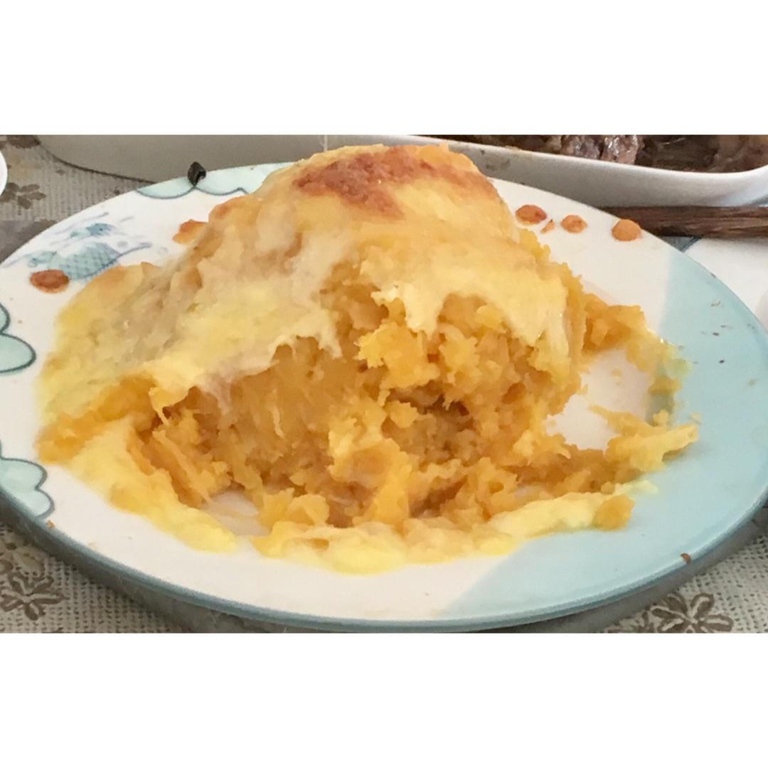 芝士奶油焗红薯