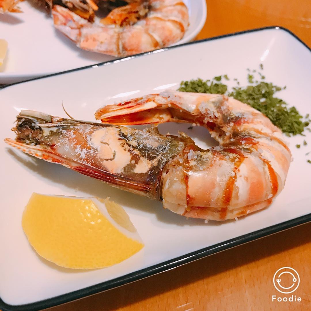 盐烤大虾