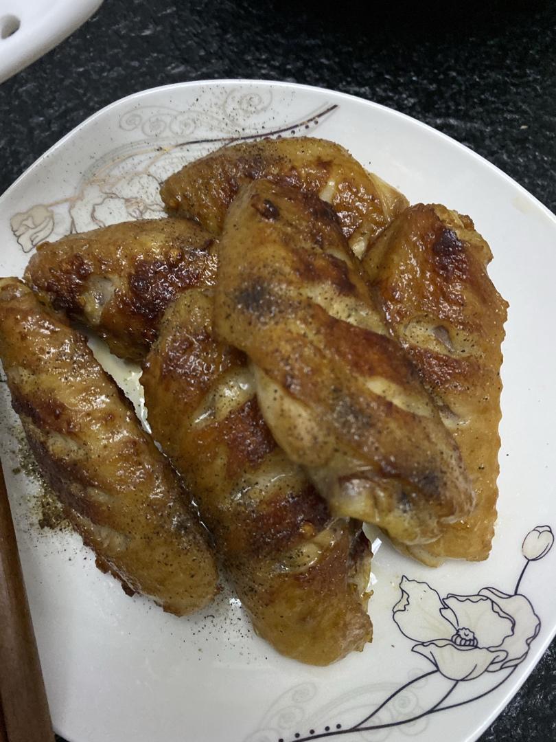 黑胡椒煎鸡翅