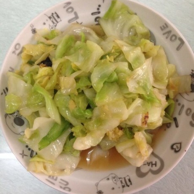 清炒包菜