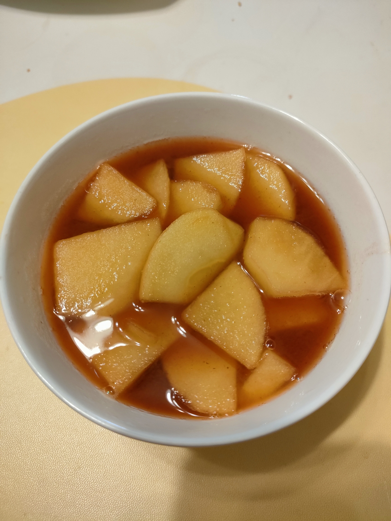 山楂糕苹果汤的做法