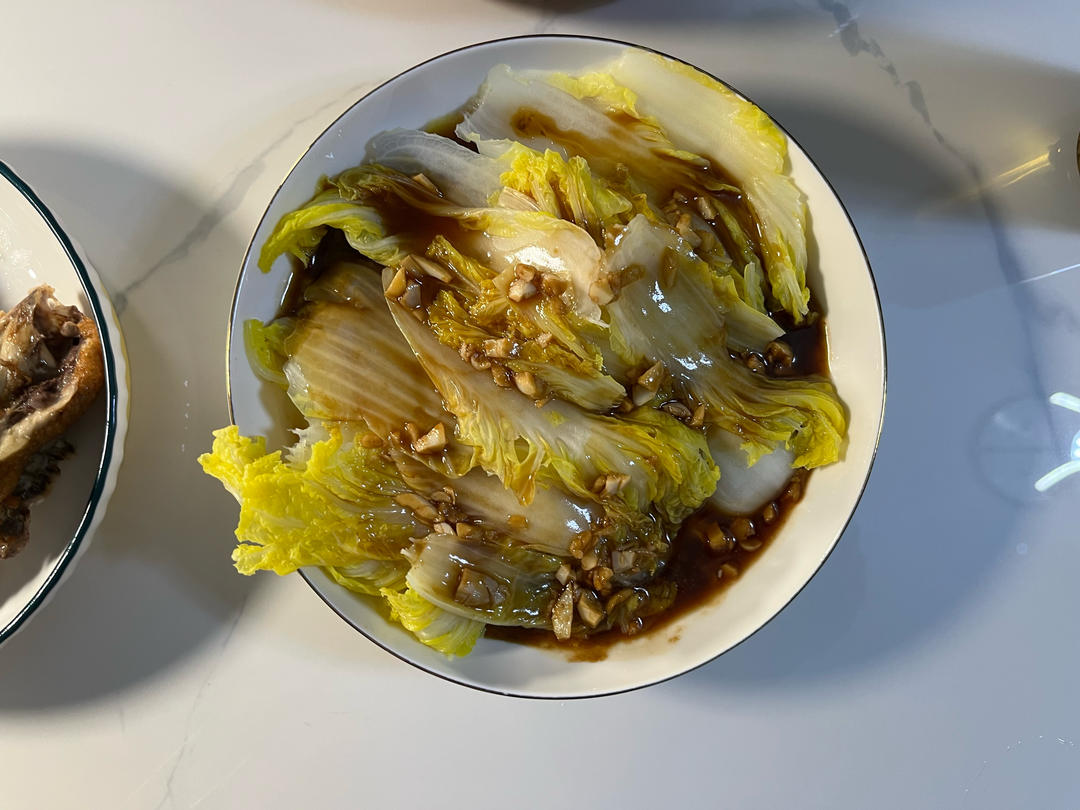 5分钟搞定‼️家常菜蒜香娃娃菜，巨好吃！
