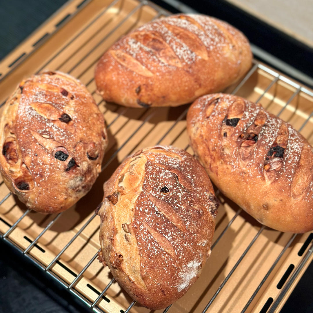 全麦核桃包～软欧包