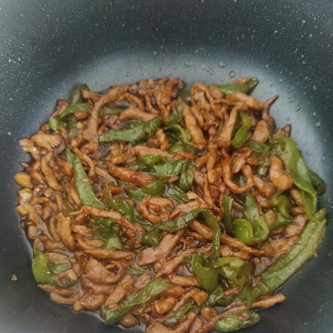 青椒炒肉丝