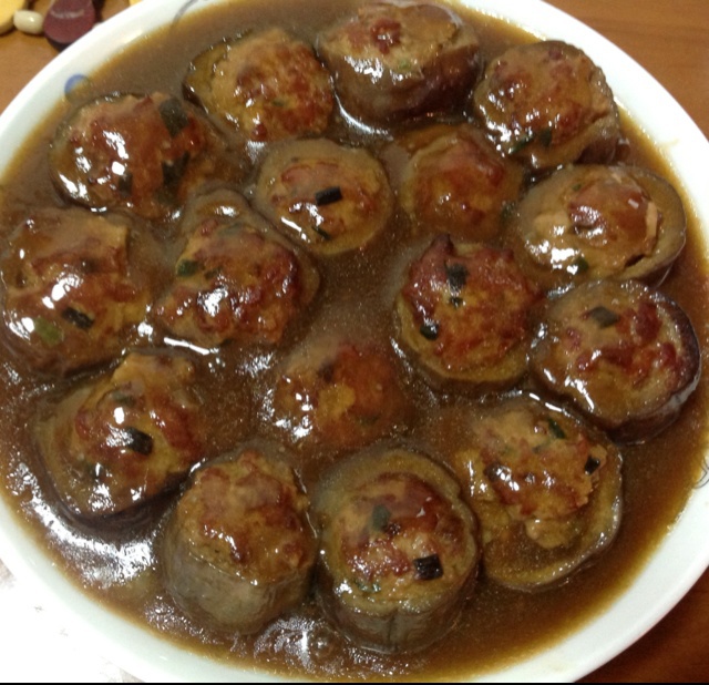 客家酿茄子
