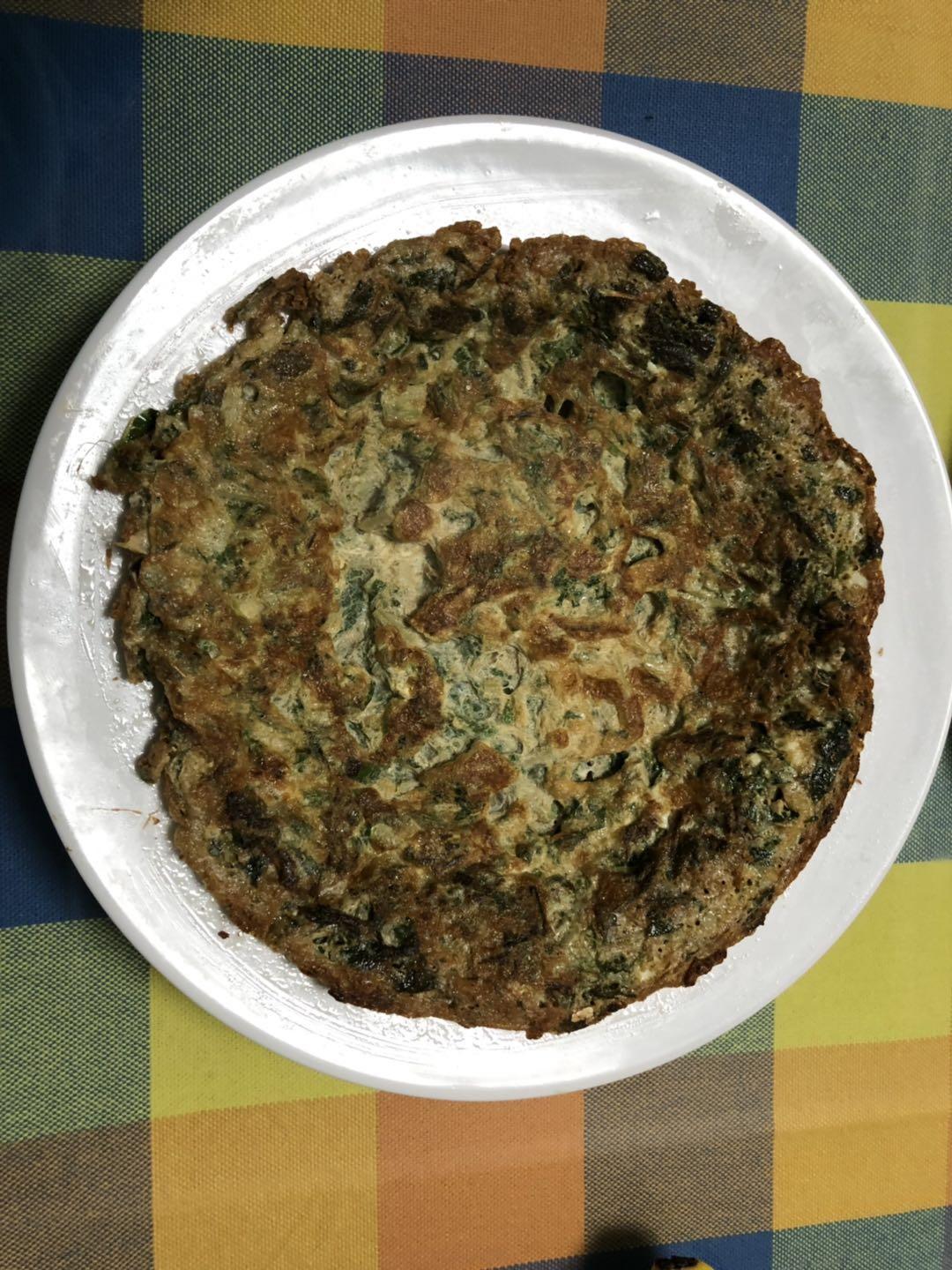 香椿鸡蛋饼