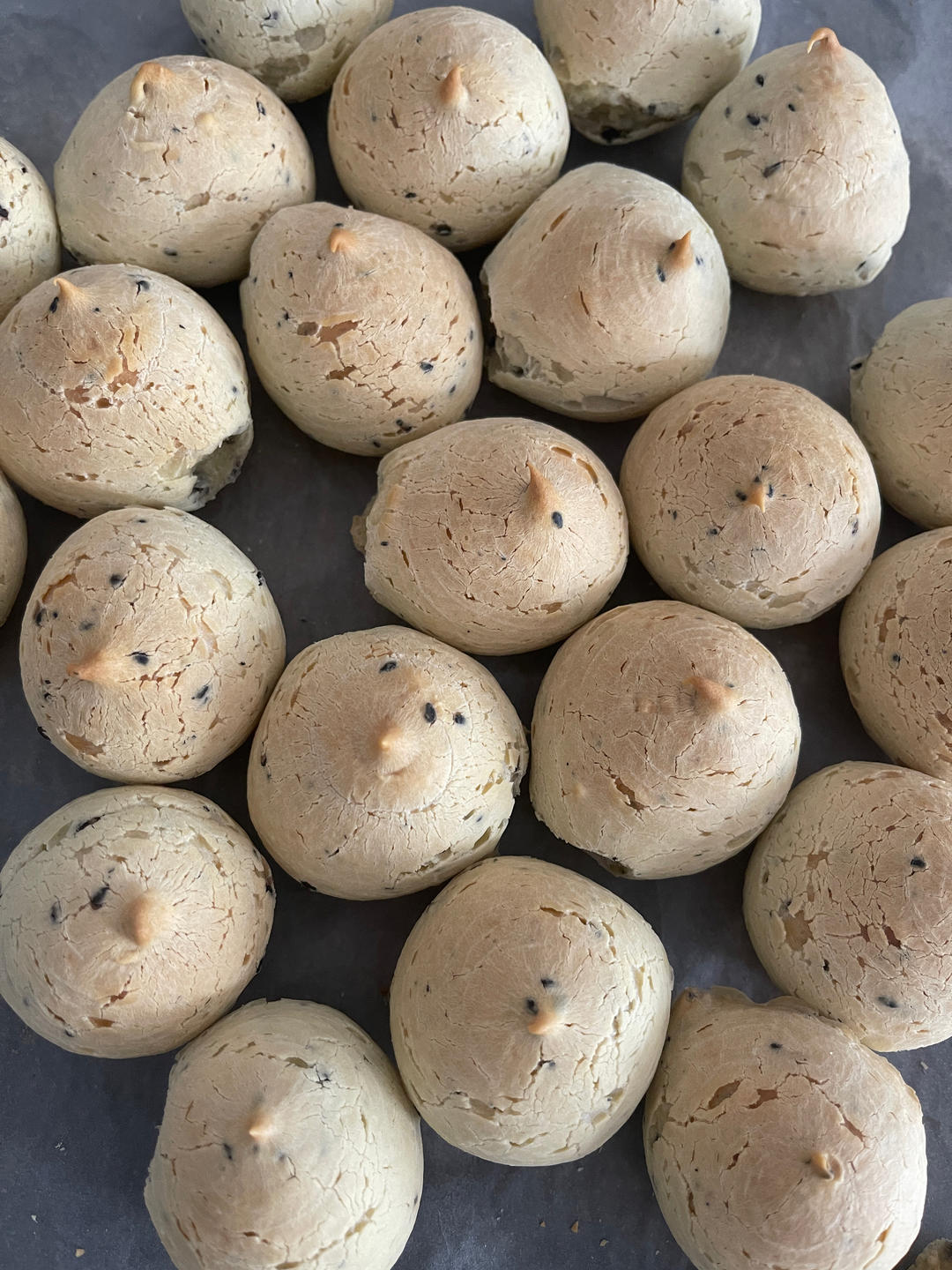 不用预拌粉的麻薯包（个个空心）