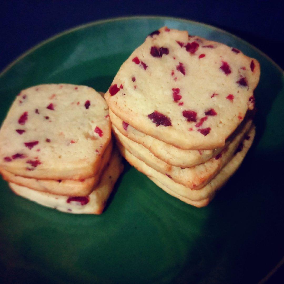 减糖蔓越莓饼干