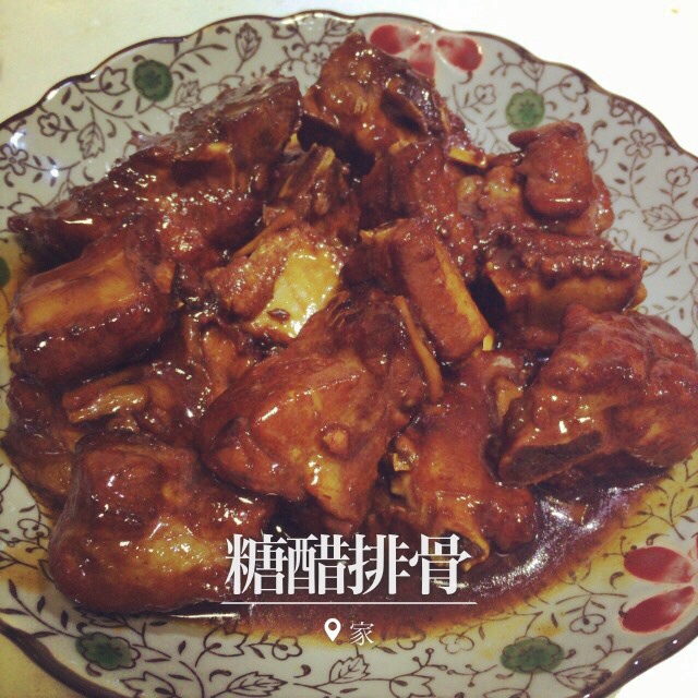 不用一滴酱油的糖醋排骨