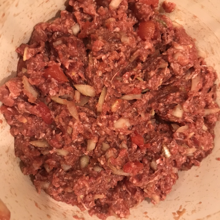 生酮牛肉烤蘑菇彩椒的做法 步骤2
