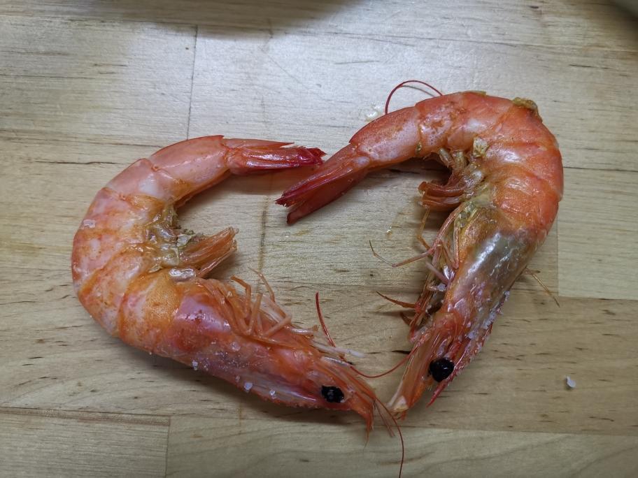 盐焗对虾（爱心哈哈）的做法 步骤4