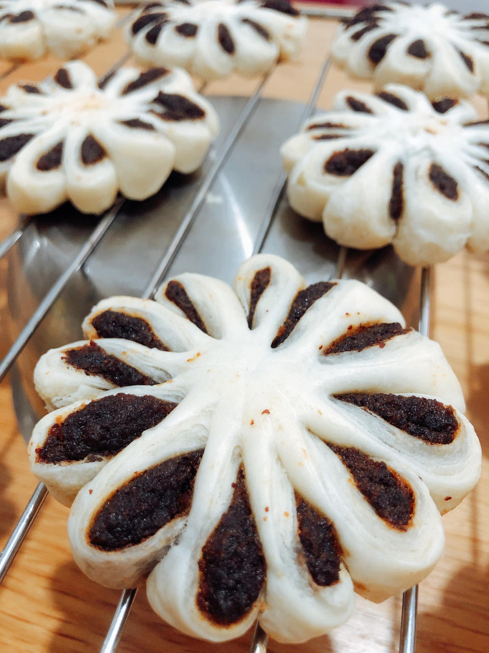 枣花酥，枣泥菊花酥